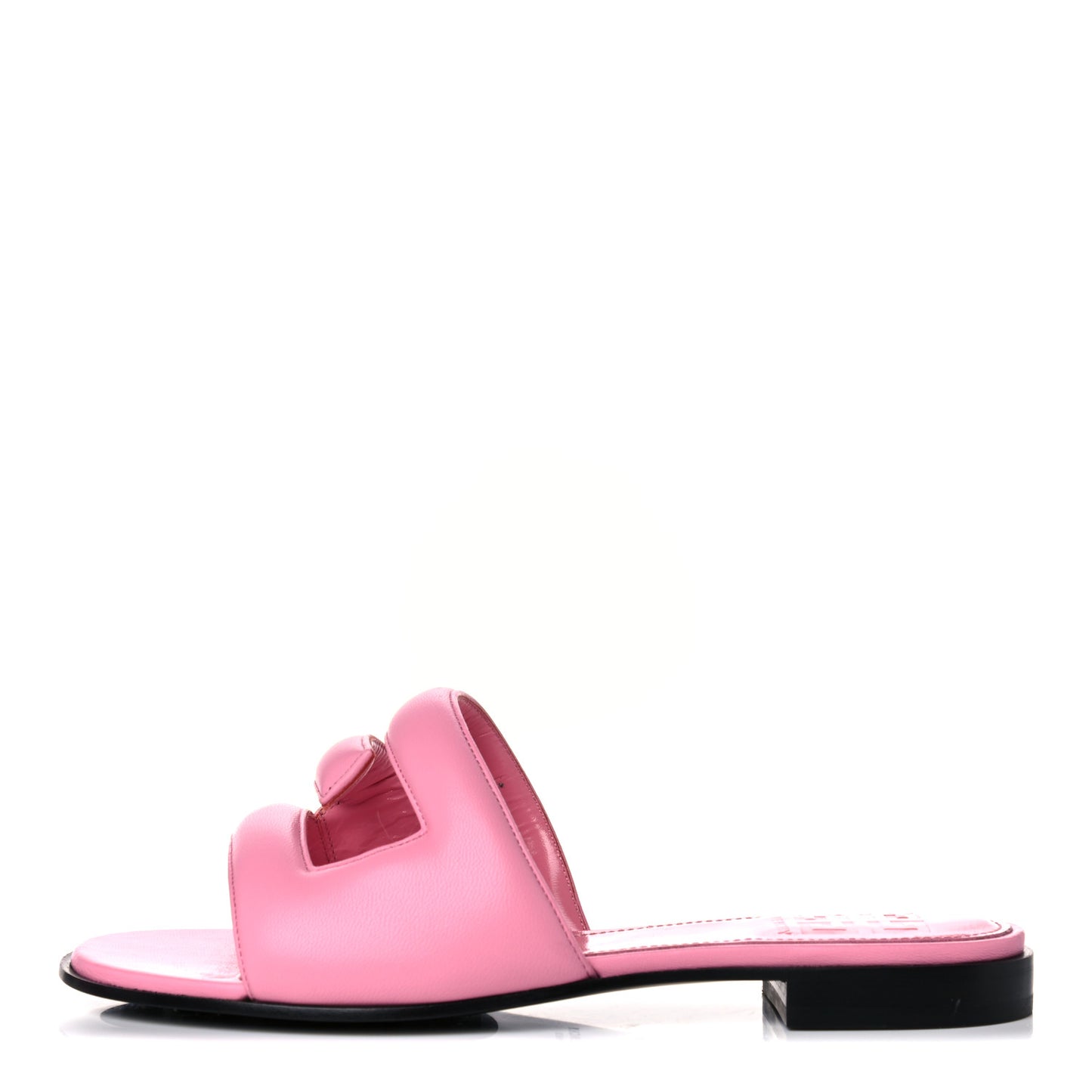Nappa G Flat Sandals 38 Baby Pink