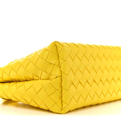 Bottega Veneta Nappa Intrecciato Small Andiamo Shoulder Bag Sulfur 8 of 12