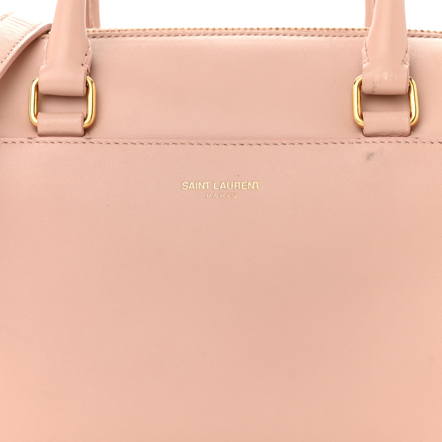Saint Laurent Calfskin Classic Baby Duffle Peach 8 of 13