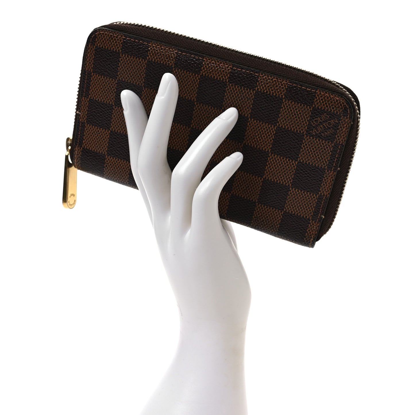 Damier Ebene Zippy Compact Wallet