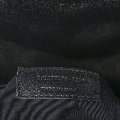 Saint Laurent Lambskin Quilted Medium Loulou Puffer Monogram Chain Satchel Black 7 of 9