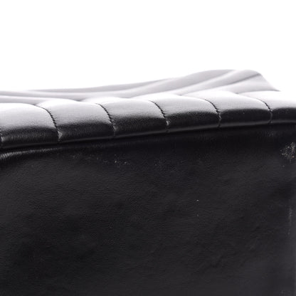 Saint Laurent Calfskin Y Quilted Monogram Small Loulou Bowling Bag Black 8 of 10