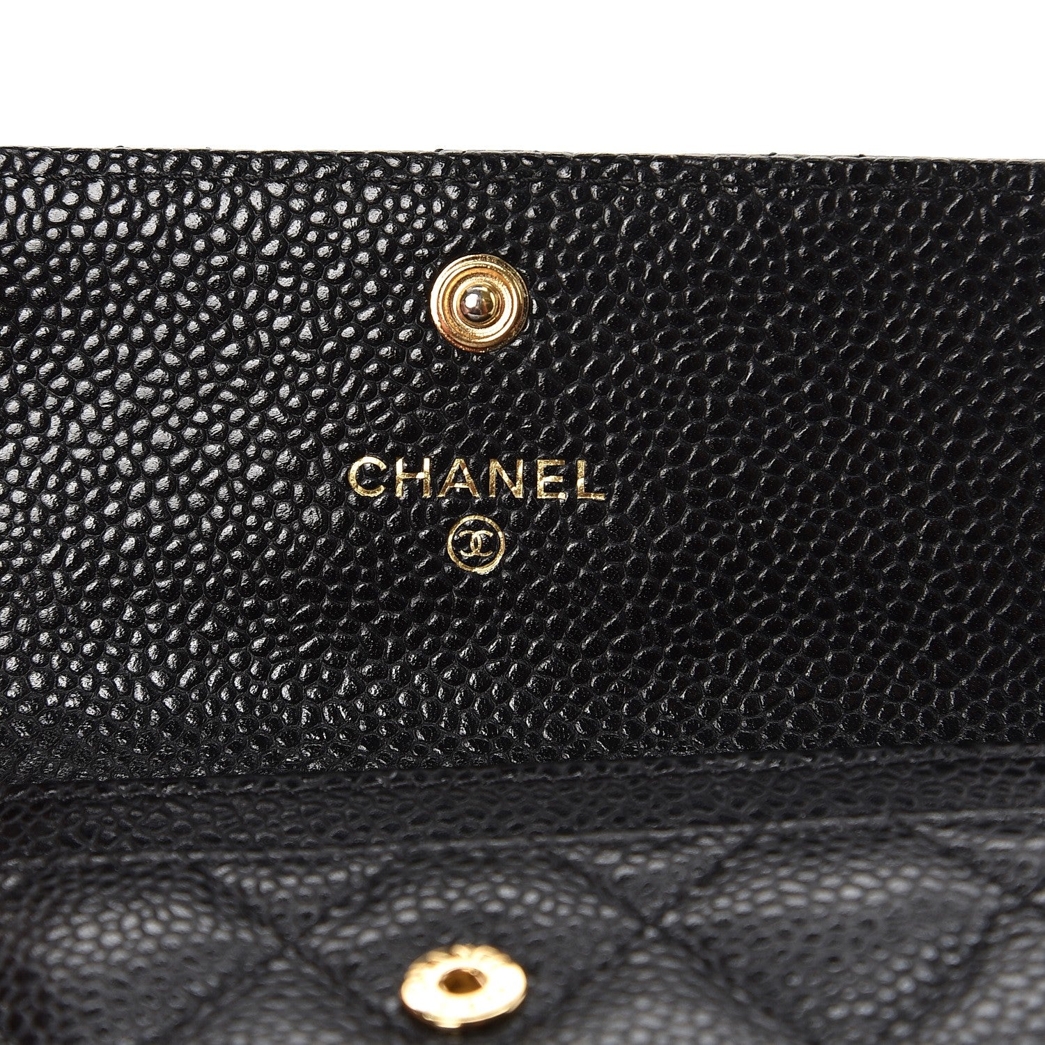 Chanel Caviar Quilted Flap Card Holder Black 6 of 11
