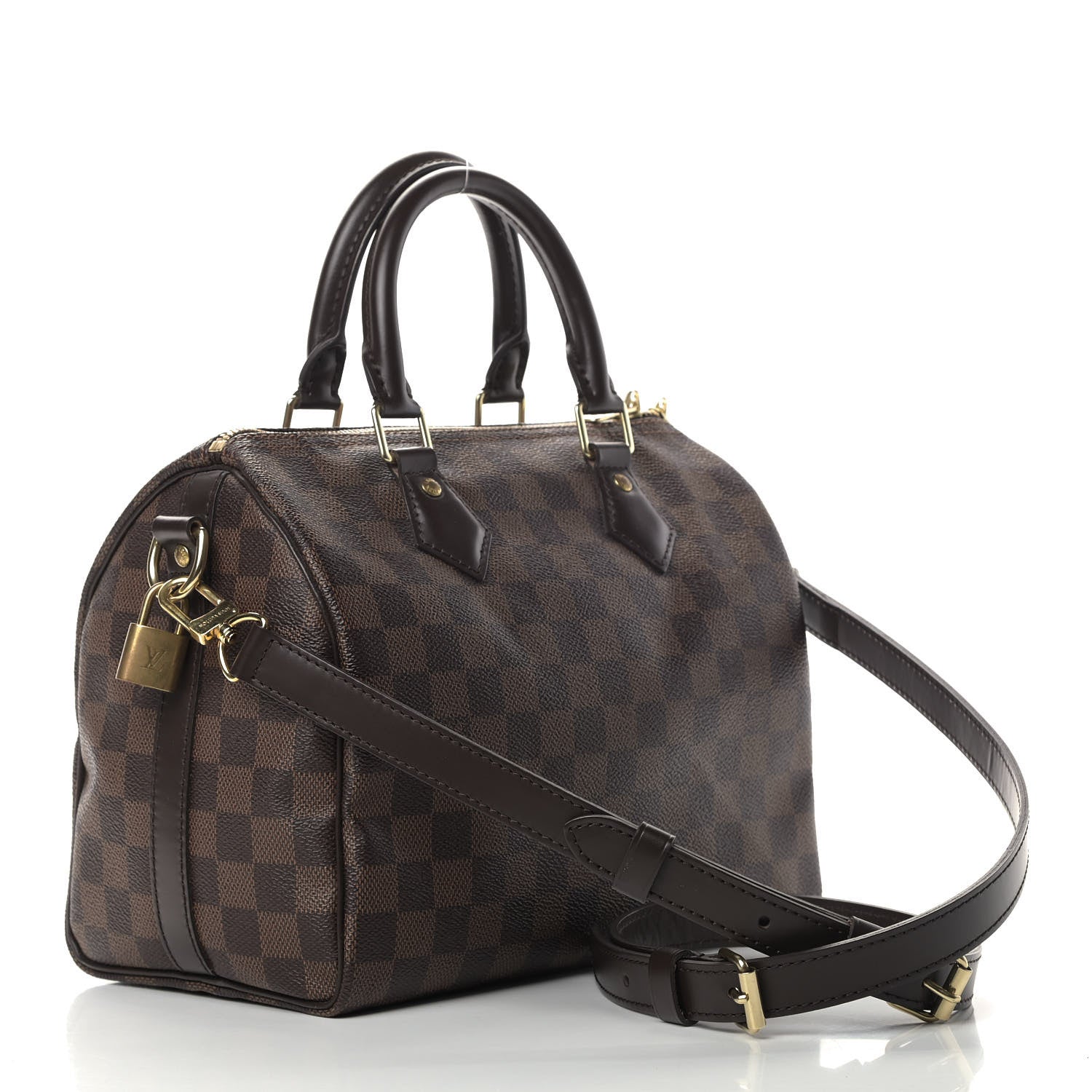 Louis Vuitton Damier Ebene Speedy Bandouliere 25 2 of 10