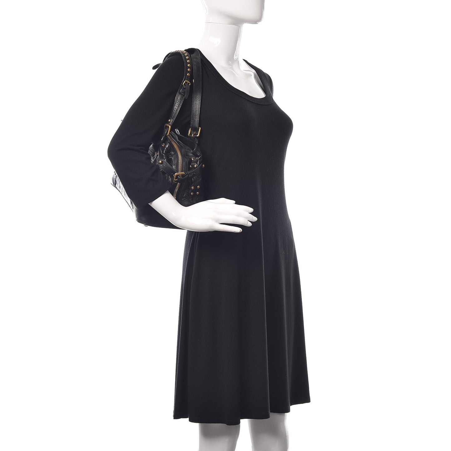 Lambskin Riveting Black