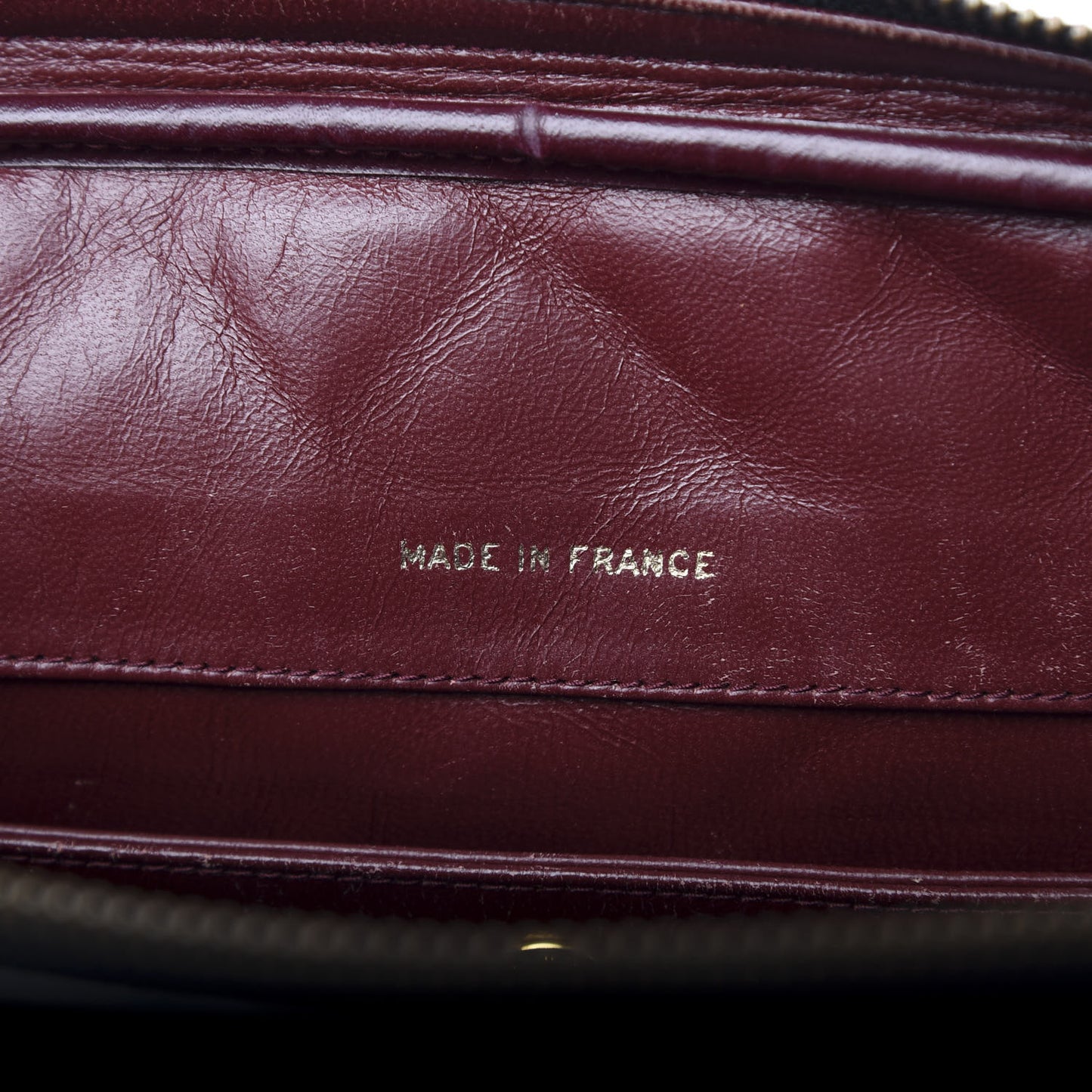 Lambskin Quilted Shoulder Bag Navy Blue