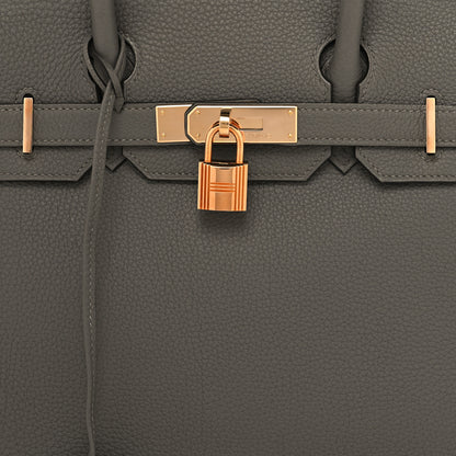Hermes Togo Birkin 30 Gris Meyer 8 of 13