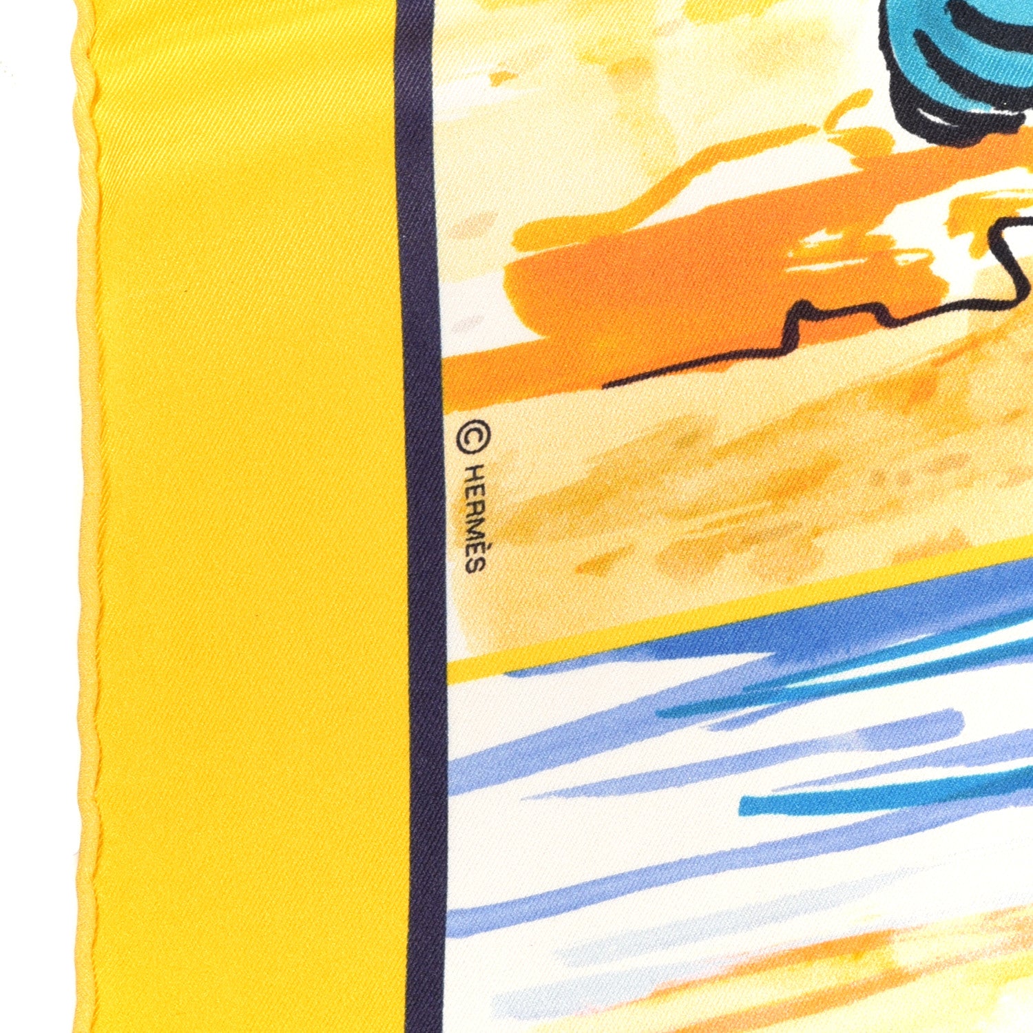 Hermes Silk Bain De Mer Scarf 70 2 of 4