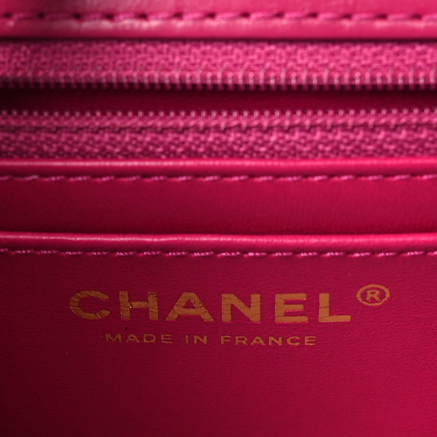 Chanel Aged Calfskin Quilted 2.55 Reissue Mini Flap Fuchsia 6 of 10