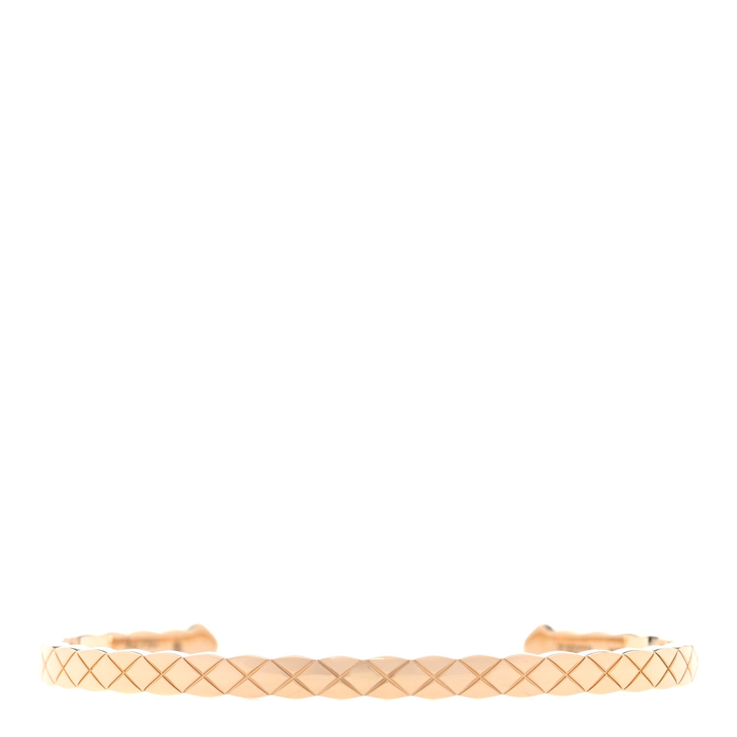 Chanel 18K Yellow Gold Coco Crush Cuff Bracelet XS 1 of 6