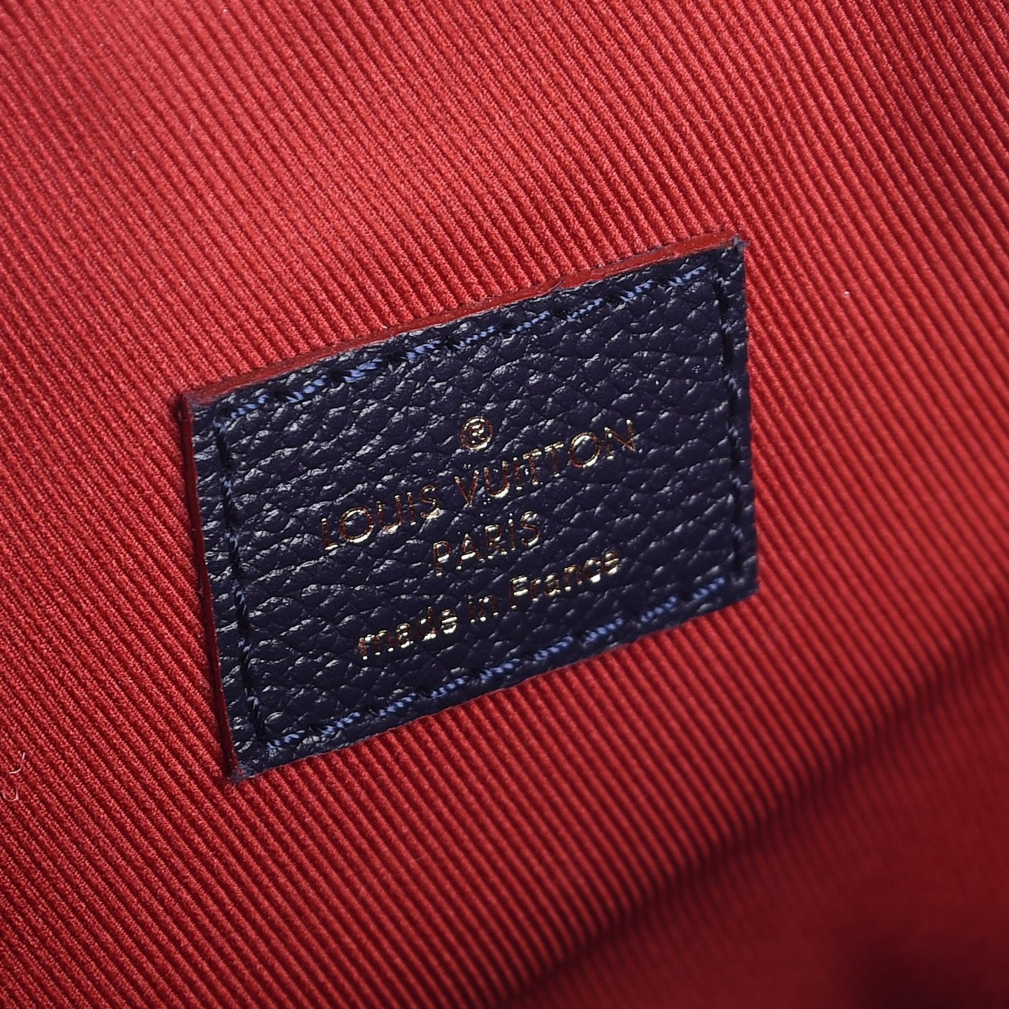 Empreinte Ponthieu PM Marine Rouge