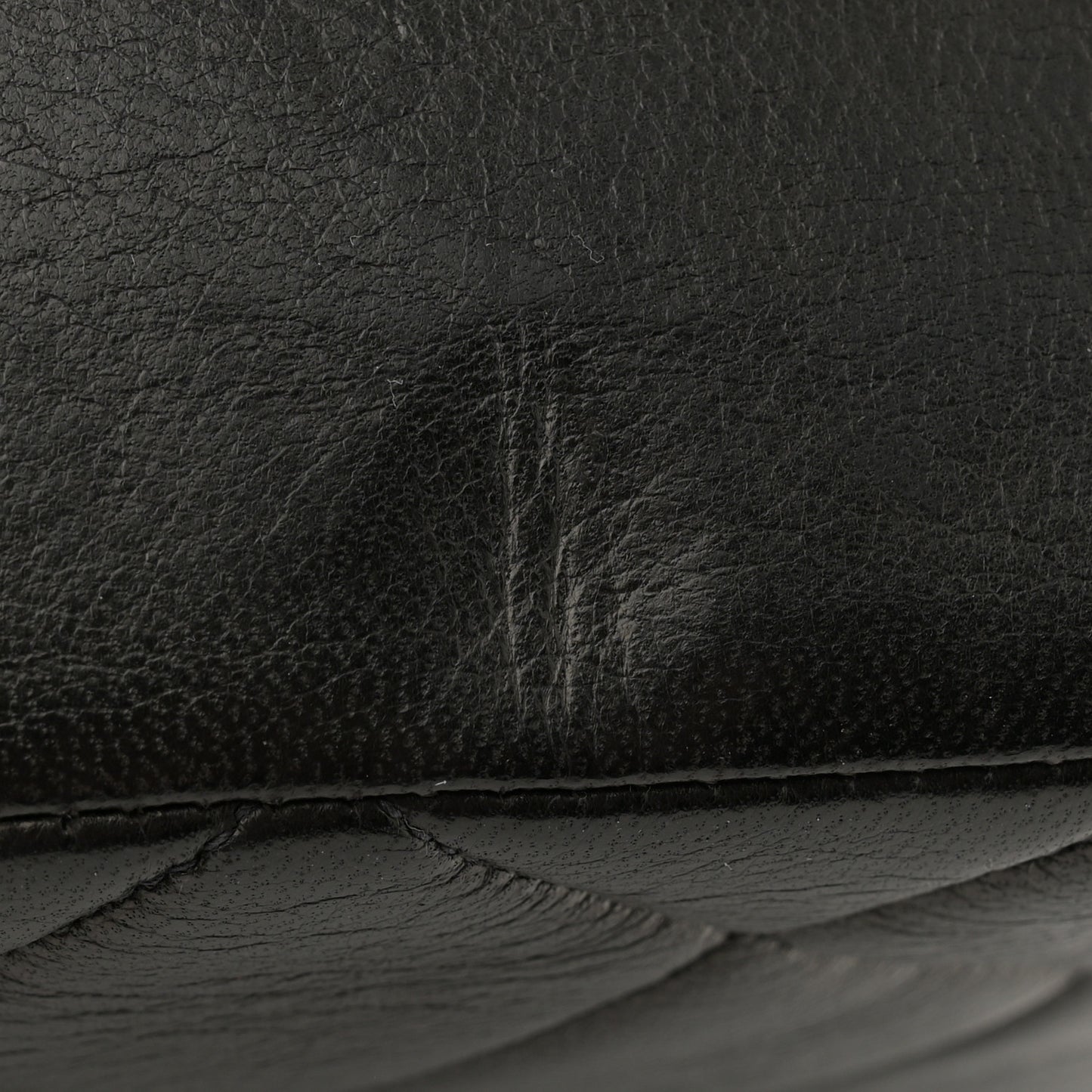 Lambskin Quilted Double Pocket Shoulder Bag Black