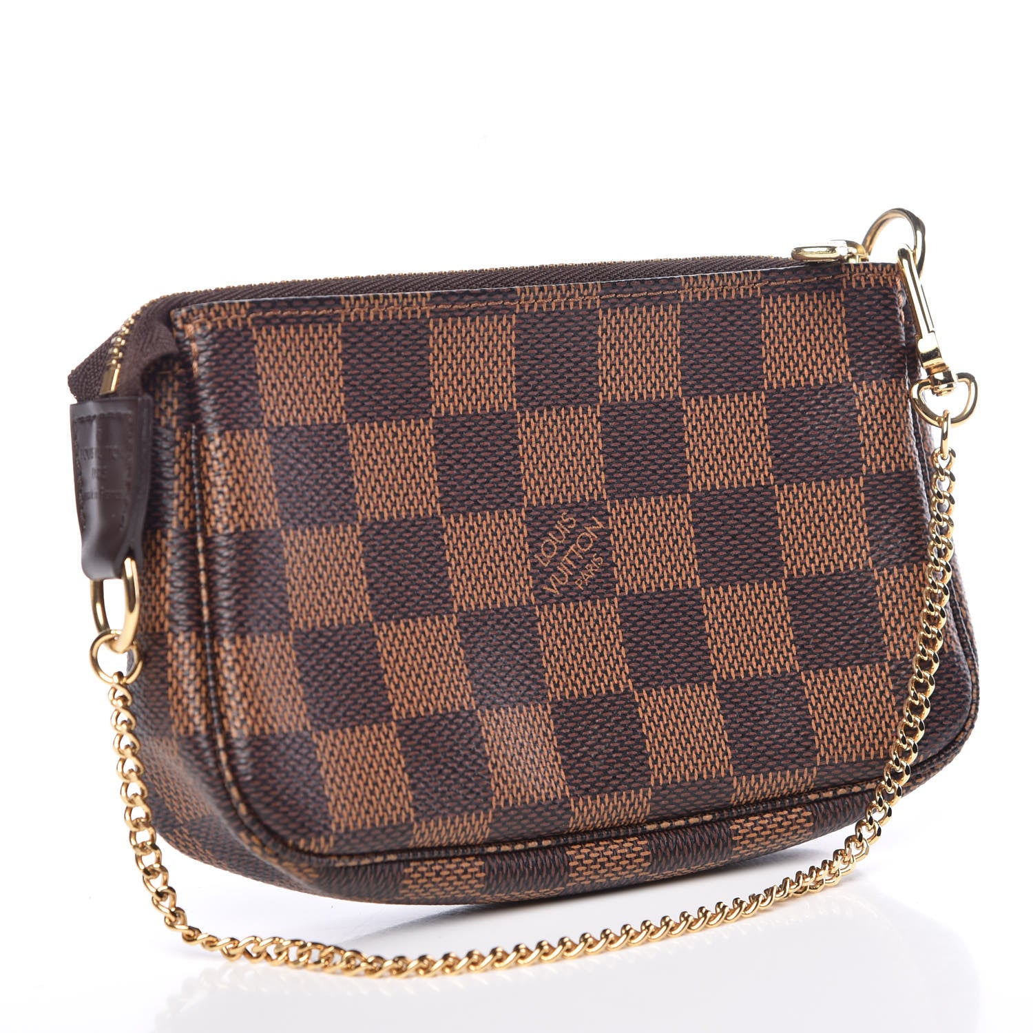 Louis Vuitton Damier Ebene Mini Pochette Accessories 3 of 8