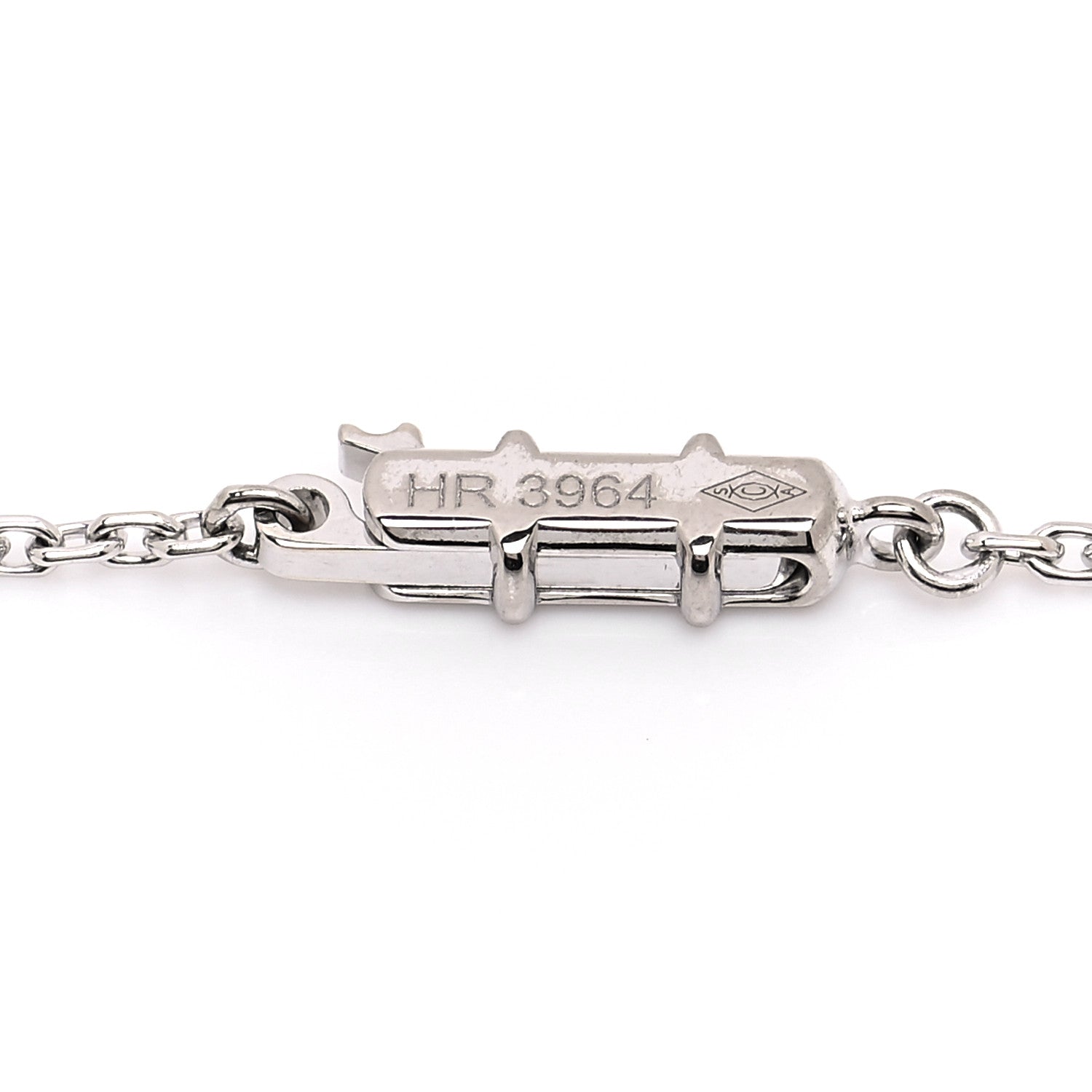 Cartier 18K White Gold Medium Hearts and Symbols Necklace 5 of 5