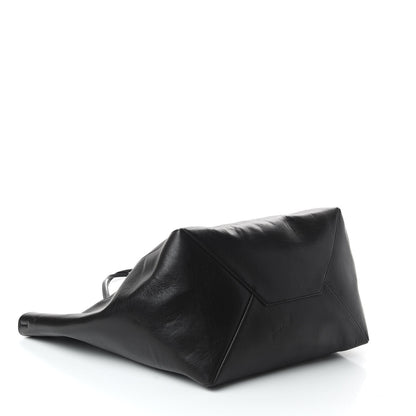 Celine Calfskin Clasp Horizontal Cabas Black 4 of 9