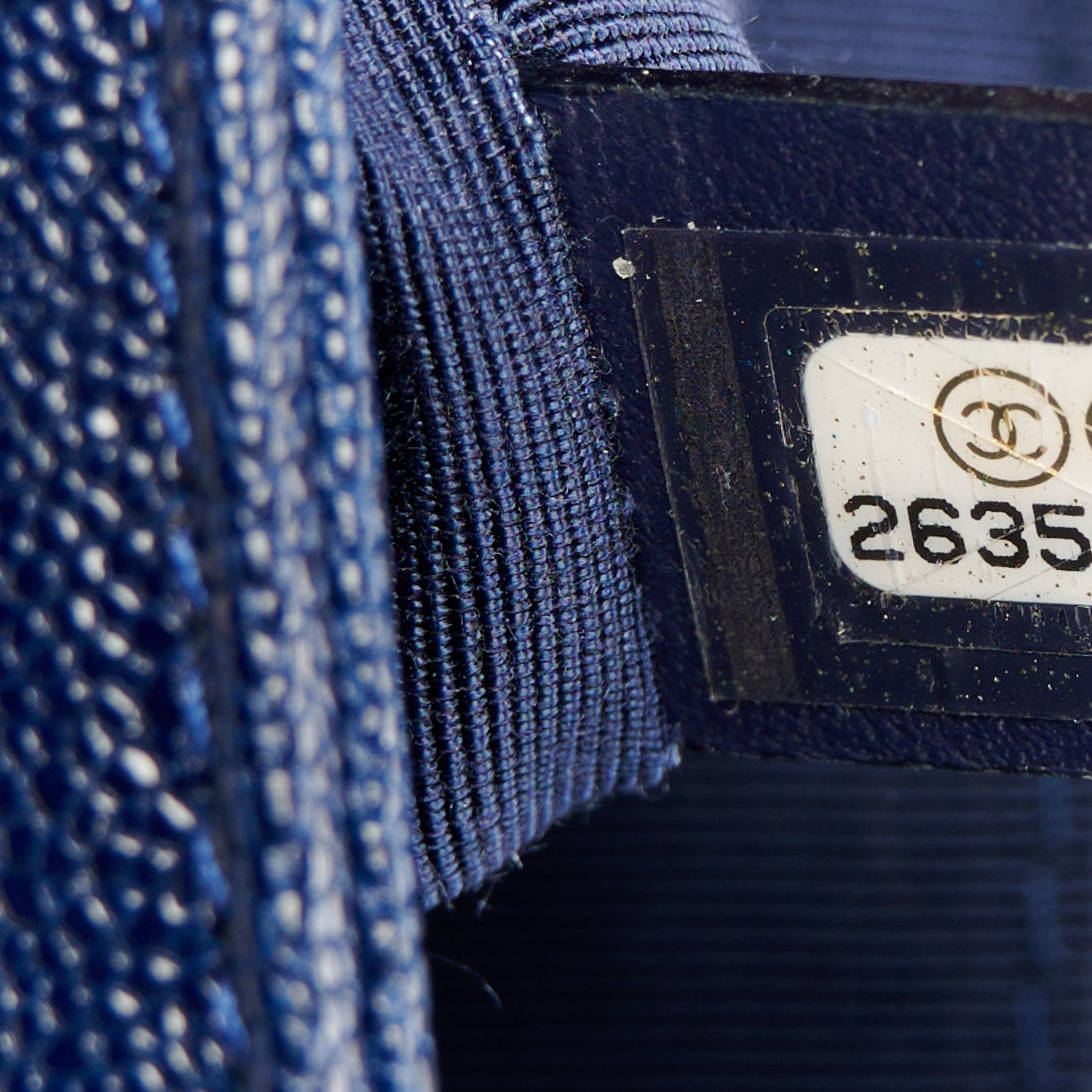 Chanel Caviar Quilted Small Boy Flap Navy 7 of 10