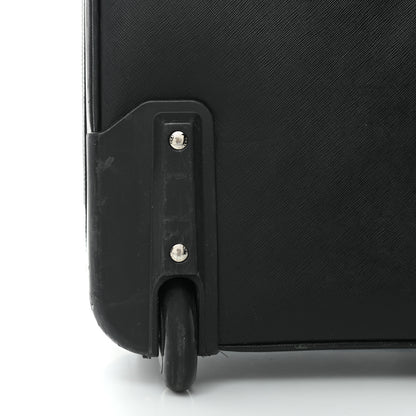 Prada Saffiano Travel Trolley Luggage Black 12 of 16