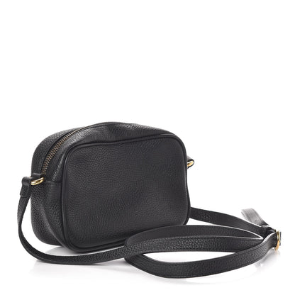 Gucci Pebbled Calfskin Mini Soho Disco Bag Black 3 of 12