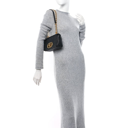 Christian Dior Calfskin Cannage Small Caro Bag Black 2 of 10