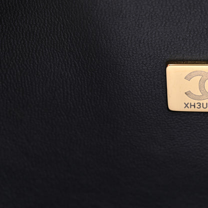 Chanel Caviar Quilted Jumbo Double Flap Dark Grey 7 of 11