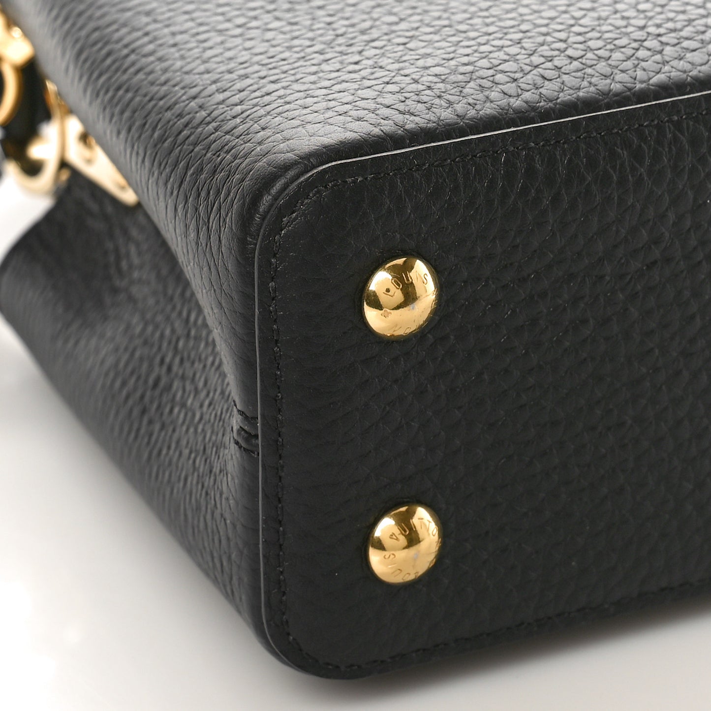 Taurillon Mini Capucines Black