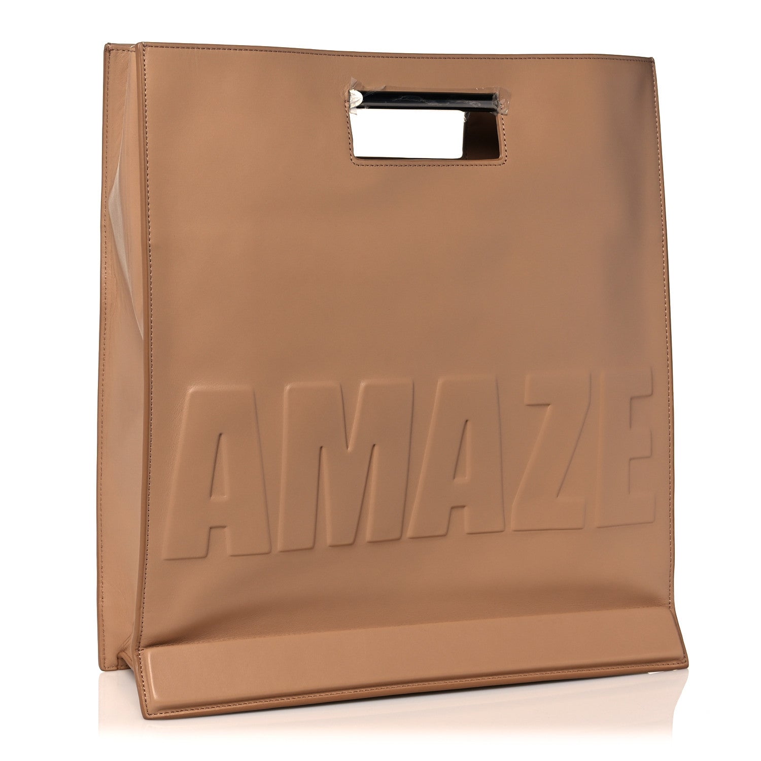3.1 Phillip Lim Calfskin Totes Amaze Tote Beige 2 of 8