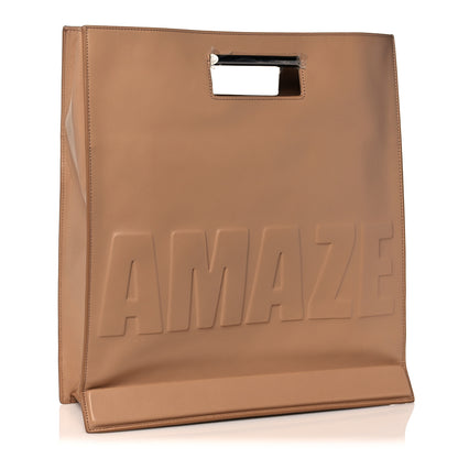 3.1 Phillip Lim Calfskin Totes Amaze Tote Beige 2 of 8