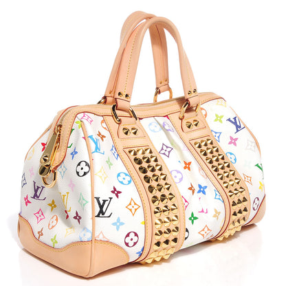 Louis Vuitton Monogram Multicolor Courtney MM White 3 of 7