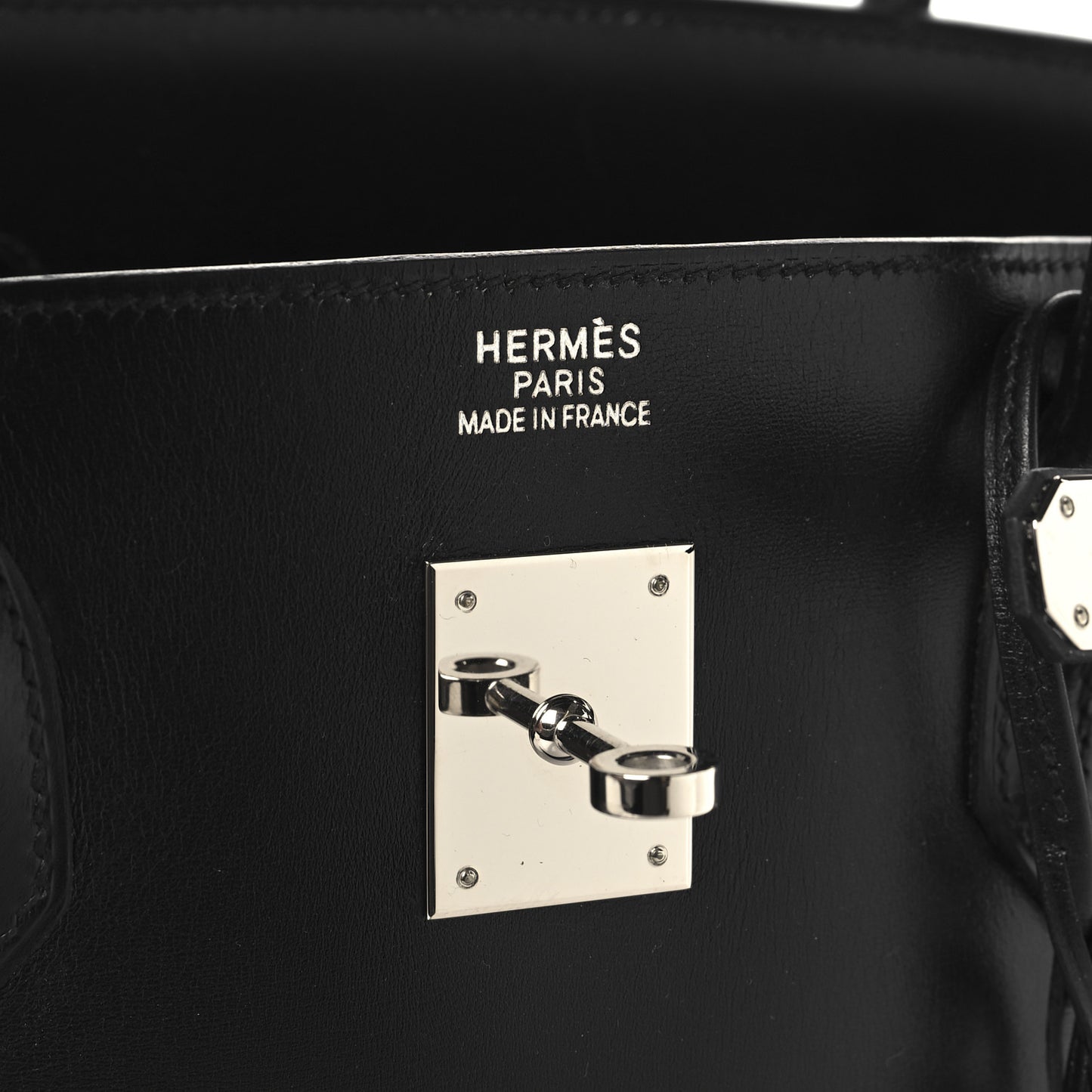 Box Verso Birkin 40 Black Chocolate
