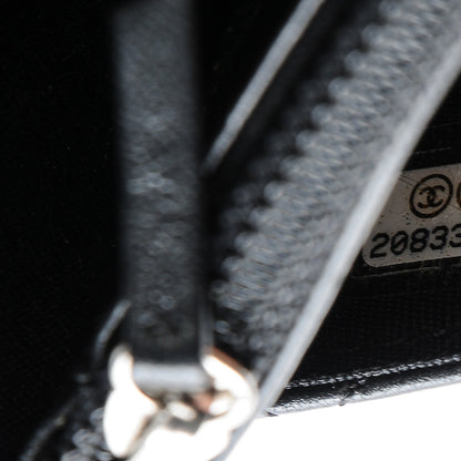Chanel Lambskin Quilted Wallet On Chain WOC Black 8 of 8