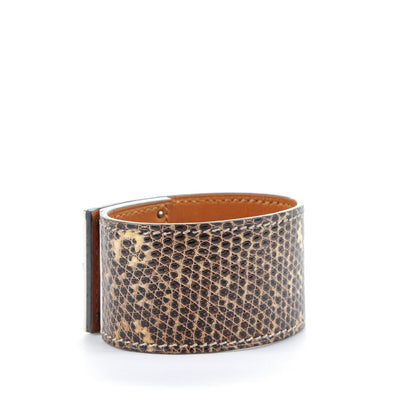 Hermes Lizard Kelly Dog Cuff Ombre 3 of 7
