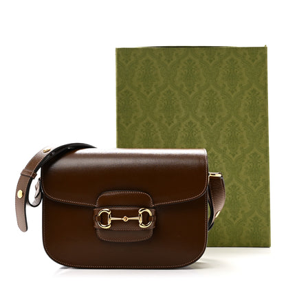 Gucci Azalea Calfskin Horsebit 1955 Shoulder Bag  Brown Sugar 11 of 11
