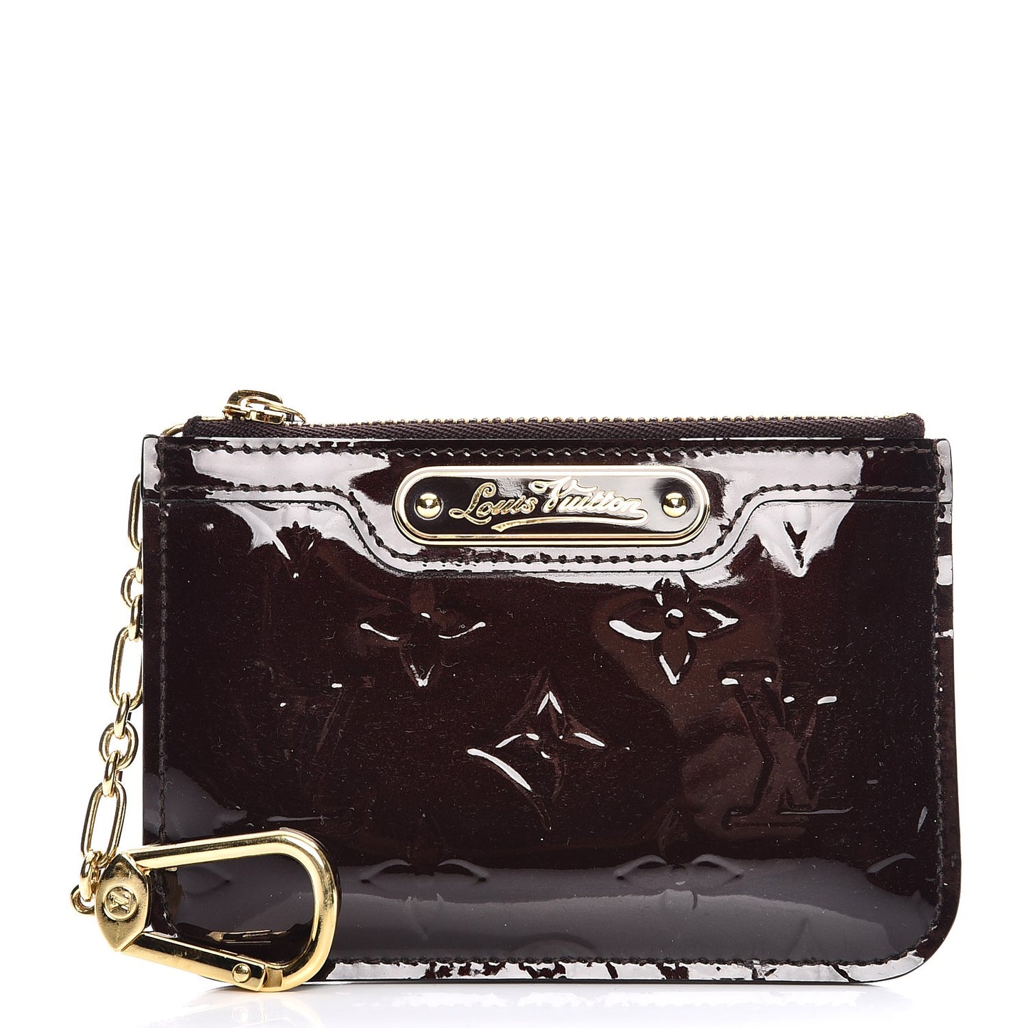 Vernis Key Pouch Amarante