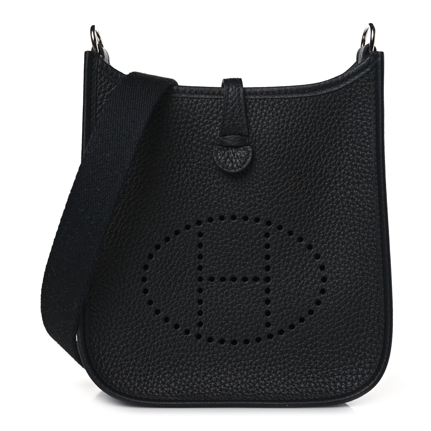 Hermes Taurillon Clemence Evelyne TPM Black 1 of 10