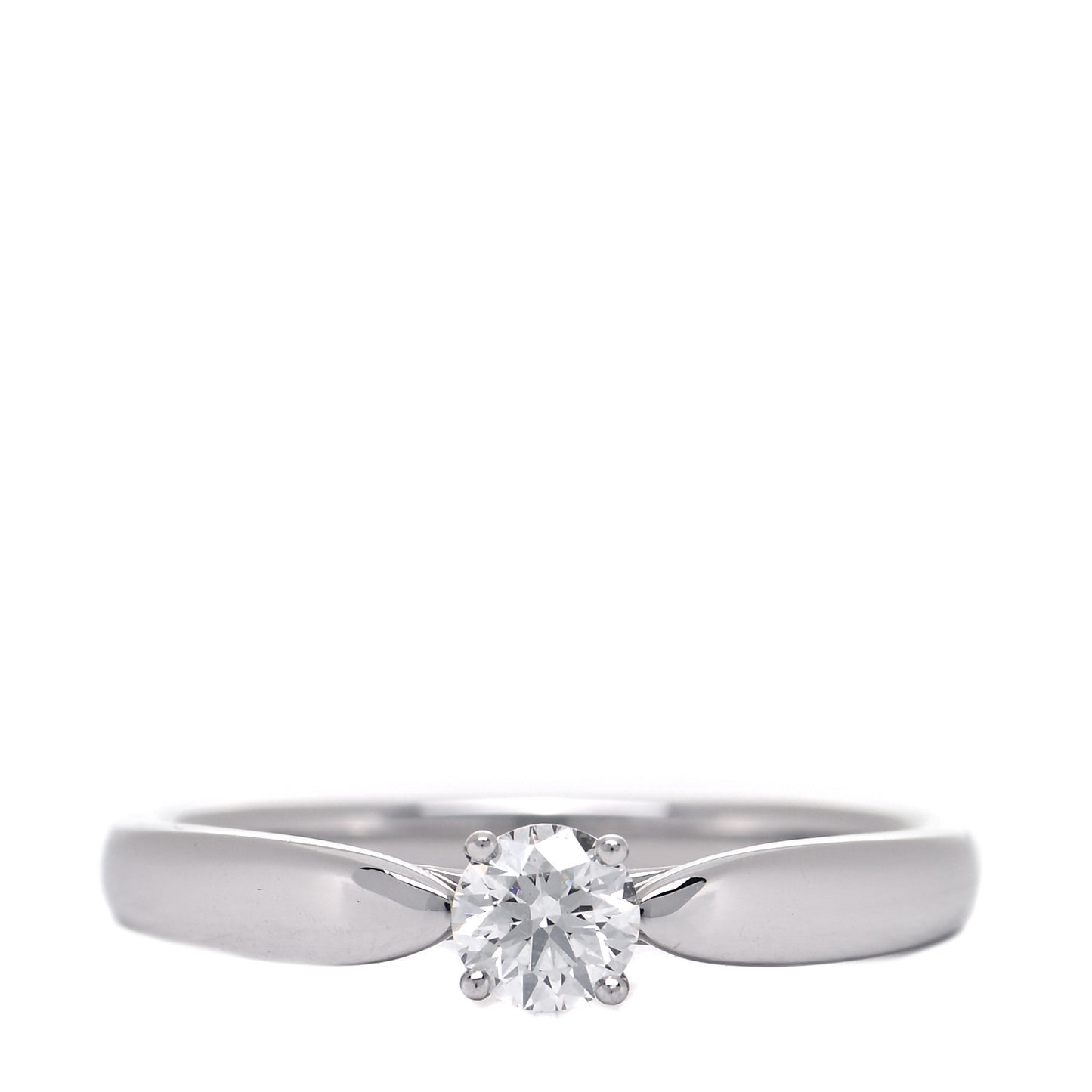 Platinum Diamond .25ct Harmony Solitaire Engagement Ring 52 6