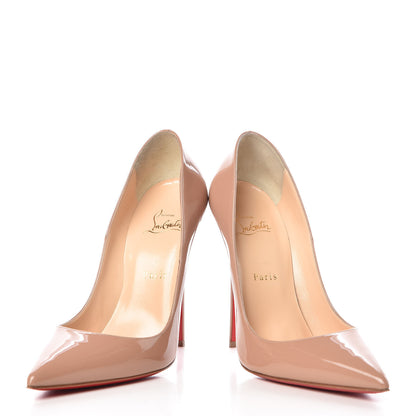 Christian Louboutin Patent So Kate 120 Pumps 40 Nude 5 of 11