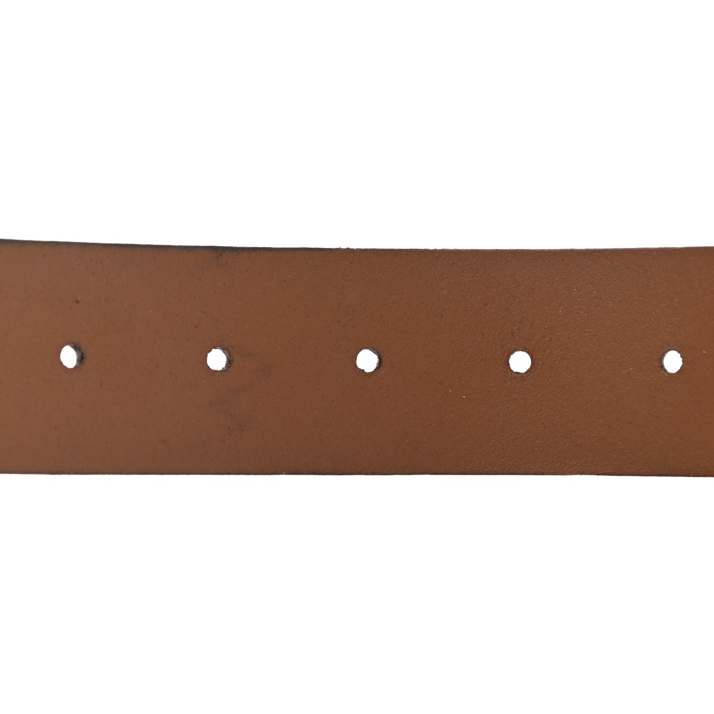 Selleria Calfskin Nickel Interlocking G 37mm Belt 95 38 Cuir
