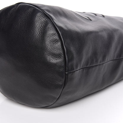 Chanel Calfskin CC Bucket Bag Black 12 of 12