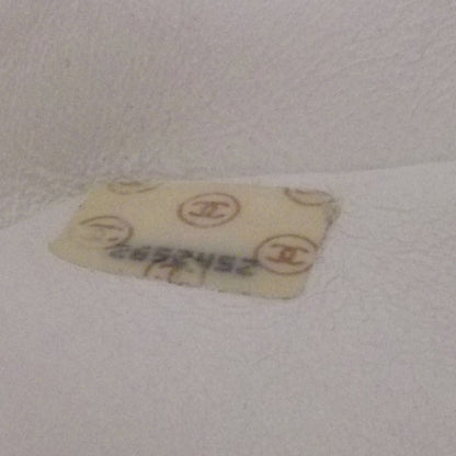 Chanel Caviar Vertical Quilt Jumbo Flap White 10 of 13