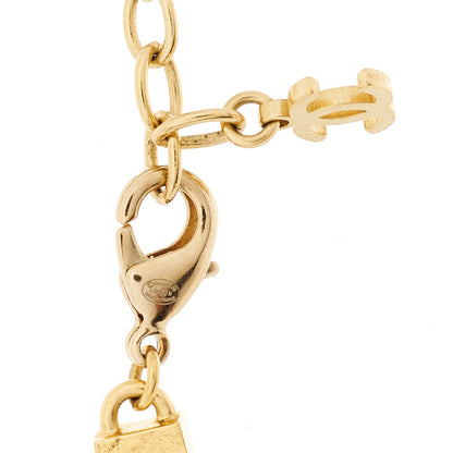 Chanel Crystal Pearl CC Choker Necklace Gold 5 of 6