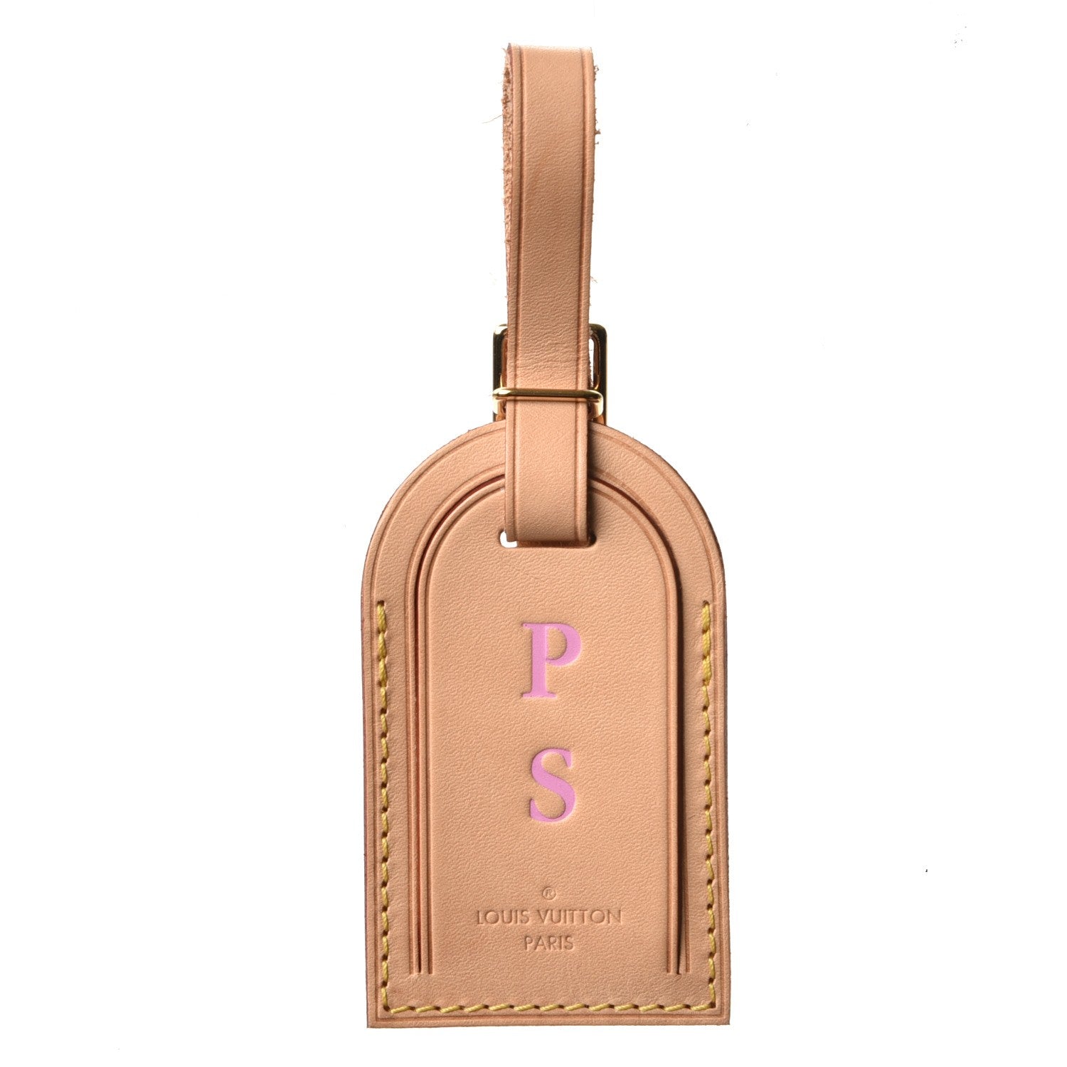 Louis Vuitton Vachetta Luggage Tag 1 of 3