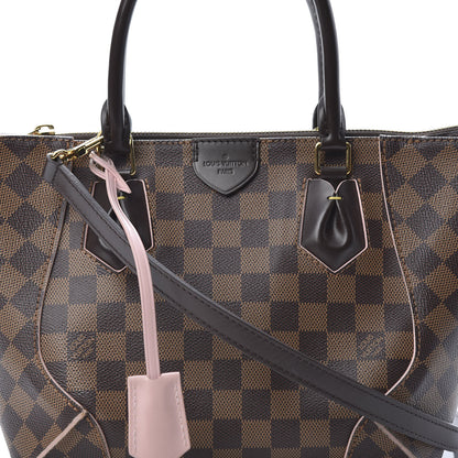 Louis Vuitton Damier Ebene Caissa Tote PM Rose Ballerine 13 of 13