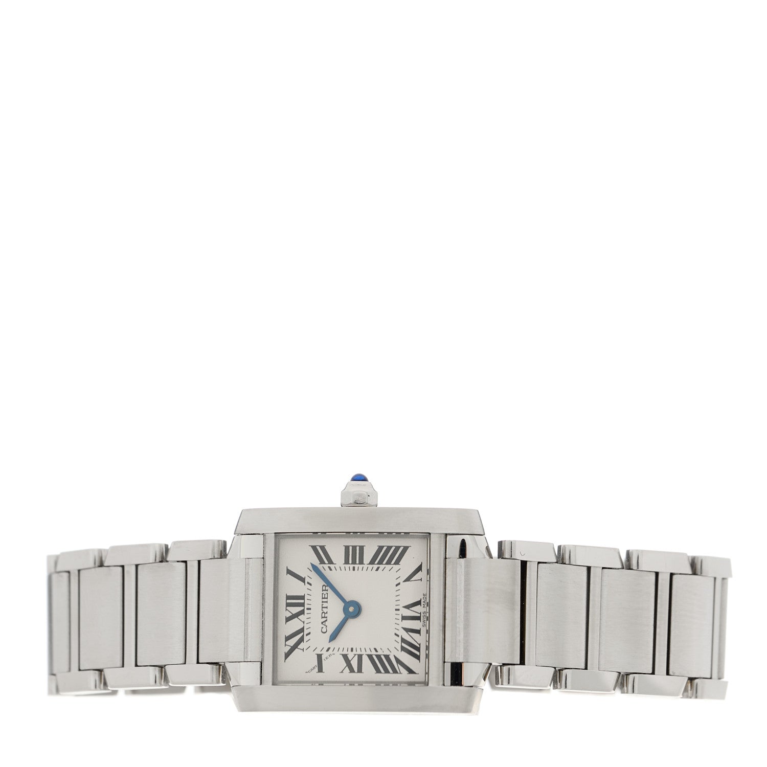 Cartier Stainless Steel 20mm Tank Francaise Quartz Watch 2 of 5