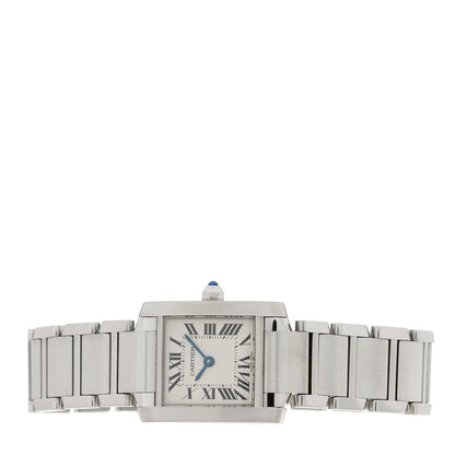 Cartier Stainless Steel 20mm Tank Francaise Quartz Watch 2 of 5