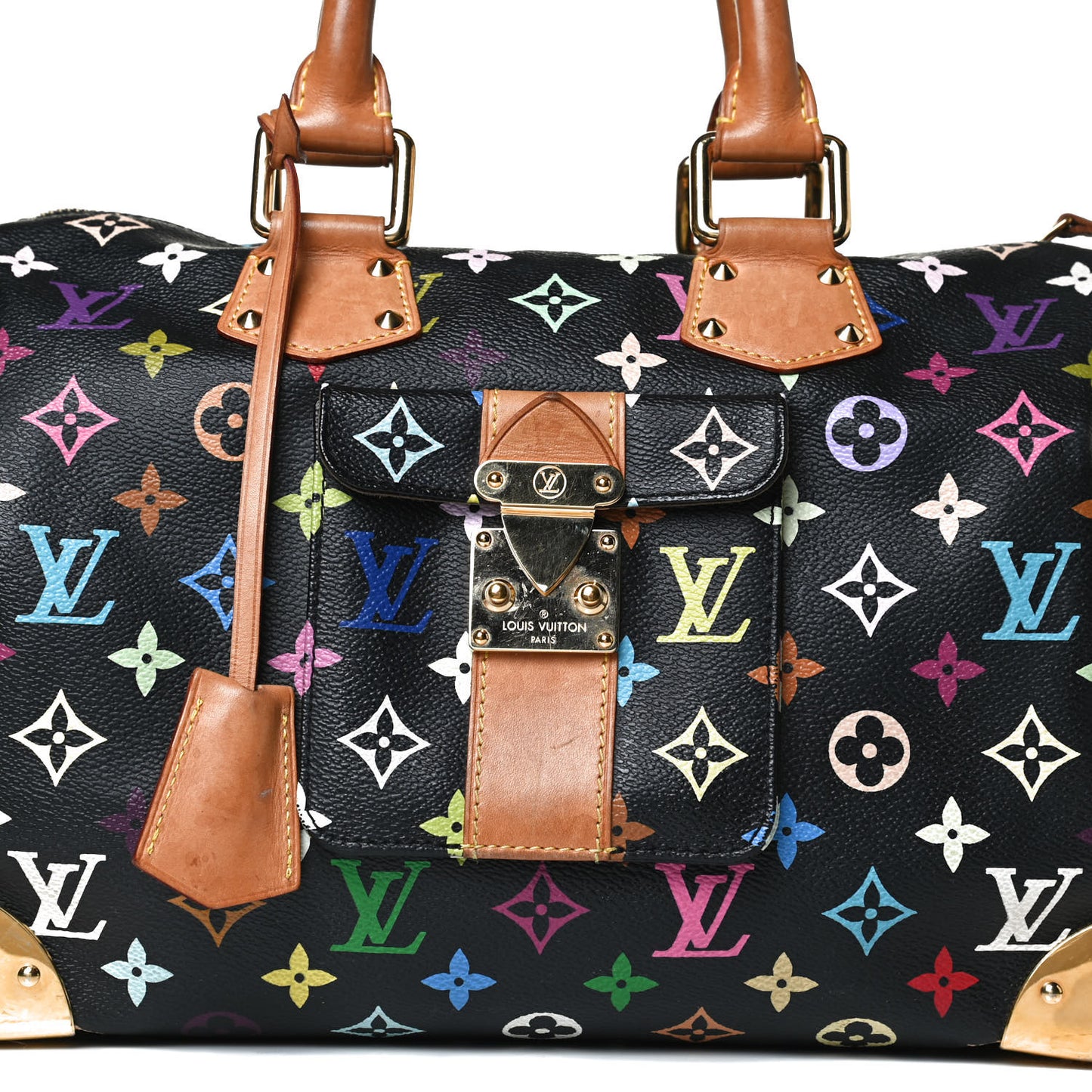 Monogram Multicolor Speedy 30 Black