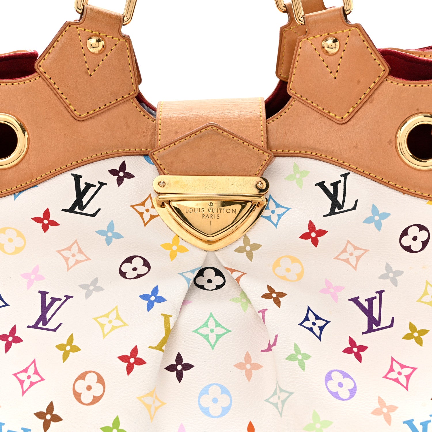 Louis Vuitton Monogram Multicolor Ursula White 8 of 14