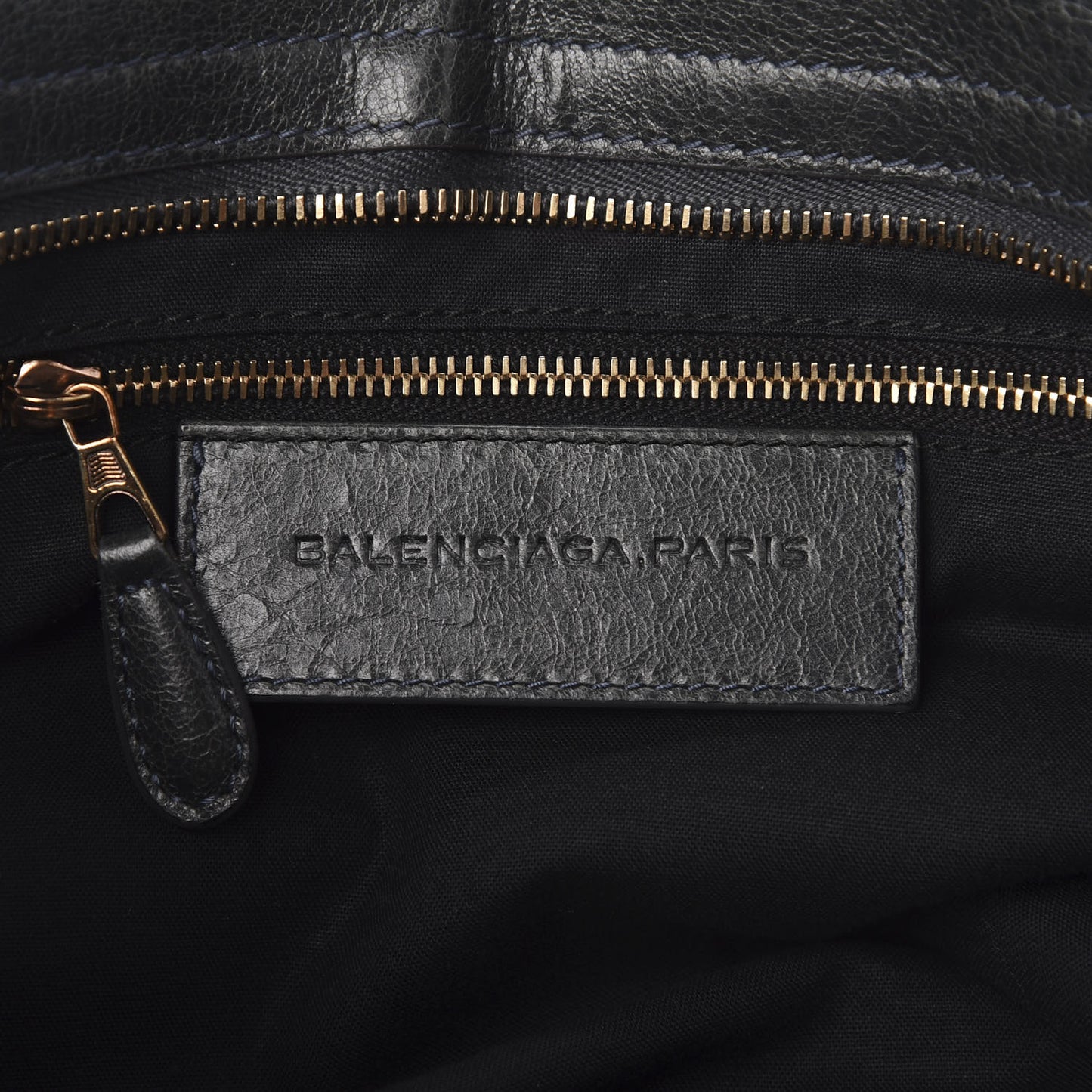 Agneau Giant 12 Rose Gold Hardware City Anthracite