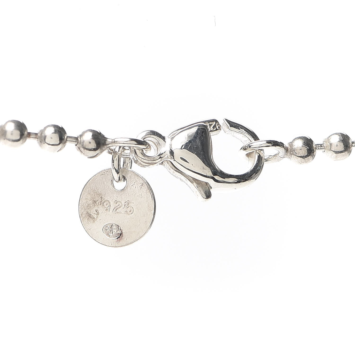 Tiffany Sterling Silver Long Return to Tiffany Heart Pendant Necklace 4 of 5