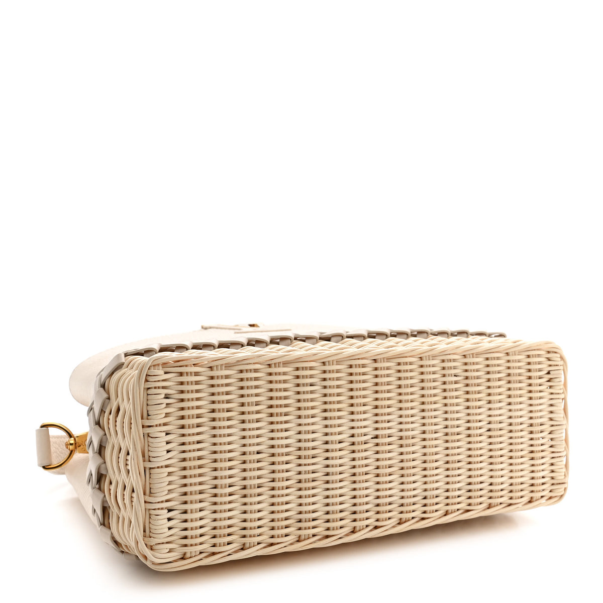 Louis Vuitton Rattan Taurillon Capucines BB Vanilla 4 of 9