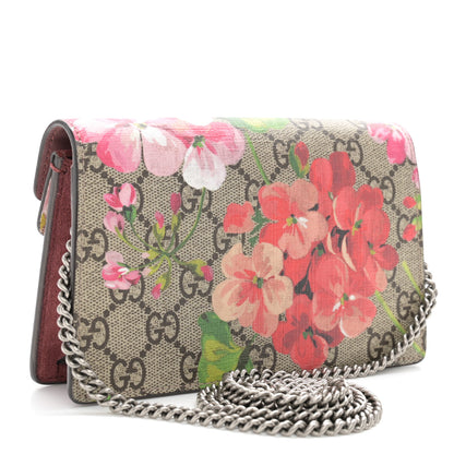 Gucci GG Supreme Monogram Blooms Super Mini Dionysus Shoulder Bag Beige Multicolor Dry Rose 3 of 10